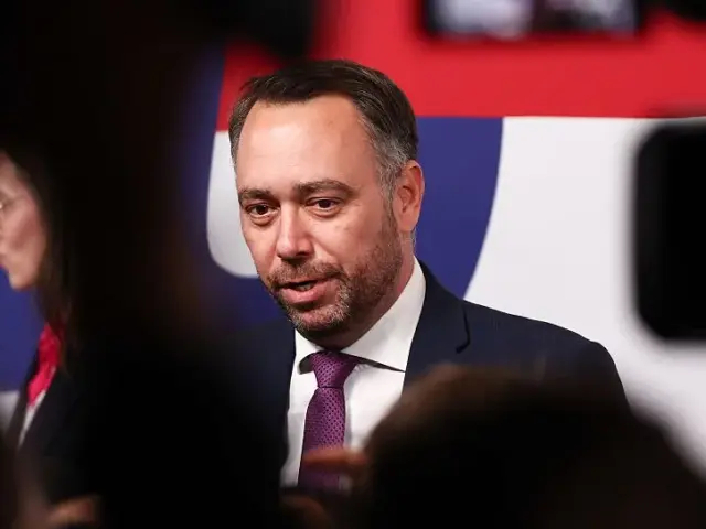 Menteri Luar Negeri Belgia Maxime Prévot [Foto: Jakub Porzycki/Anadolu via Getty Images]