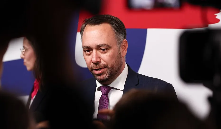 Menteri Luar Negeri Belgia Maxime Prévot [Foto: Jakub Porzycki/Anadolu via Getty Images]